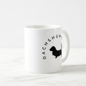 Dackel Mama Wurst Hundeliebhaber Geschenk Kaffeetasse (VorderseiteRechts)