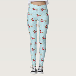 Dackel-Märchenland Leggings
