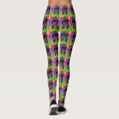 DACKEL MARDI GRAS LEGGINGS (Rückseite)