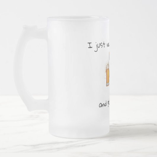 Dackel Mattglas Bierglas (Links)