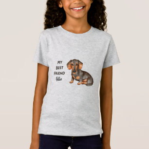 Dackel Mein bester Freund, benutzerdefinierter Pet T-Shirt