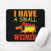 Dackel Men Daschund Eigentümer Mousepad (Mit Mouse)