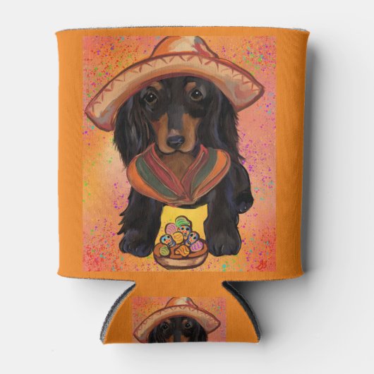 Dackel Mexiko Dosenkühler (Vorderseite)