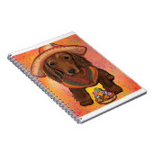 Dackel Mexiko Notizblock (Rechte Seite)