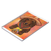 Dackel Mexiko Notizblock (Linke Seite)