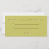 Dackel mit Ausstattung des Weihnachtsmanns - Weihn (Rückseite)