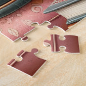 Dackel mit Kaffee Puzzle (Seite)