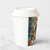 Dackel mit Ostereiern Pappbecher (Rechts)