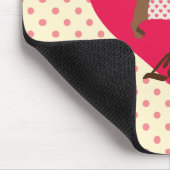 Dackel Mouse Pad Mousepad (Ecke)