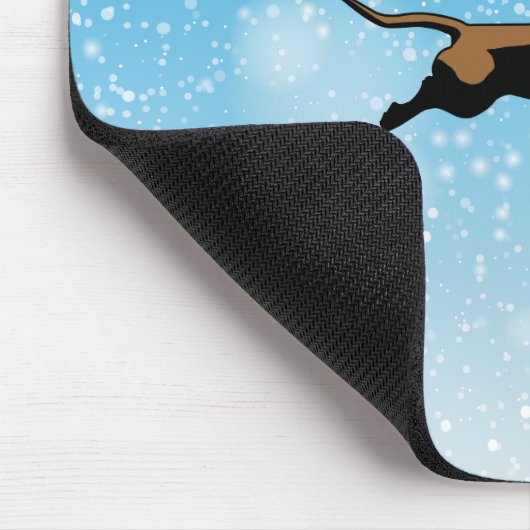Dackel Mousepad (Ecke)