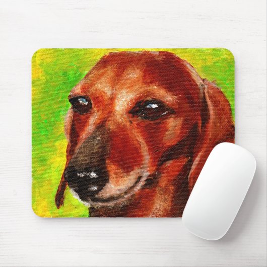 Dackel Mousepad (Mit Mouse)