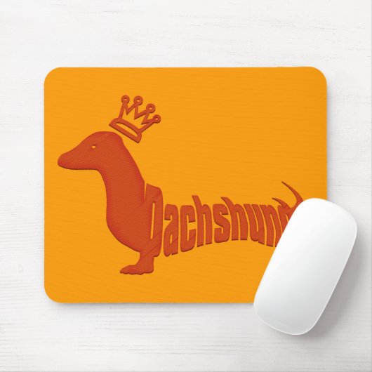Dackel Mousepad (Mit Mouse)