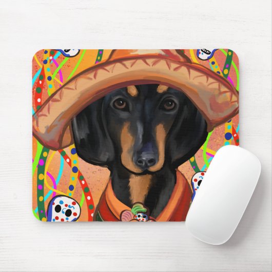 DACKEL MOUSEPAD (Mit Mouse)