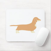 Dackel Mousepad (Mit Mouse)