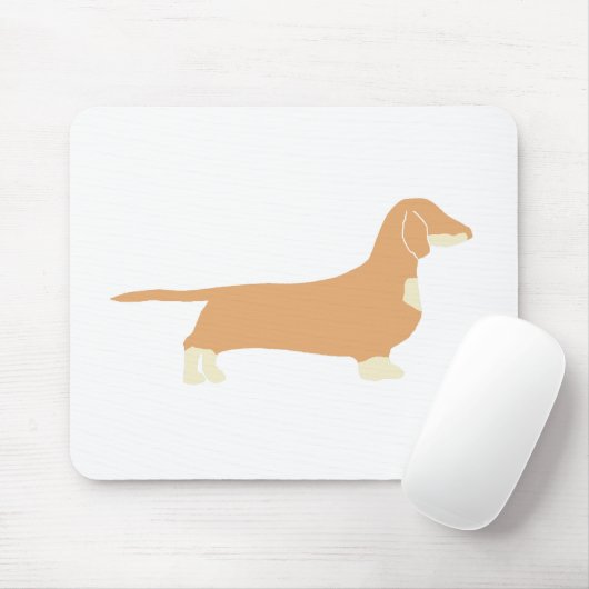 Dackel Mousepad (Mit Mouse)
