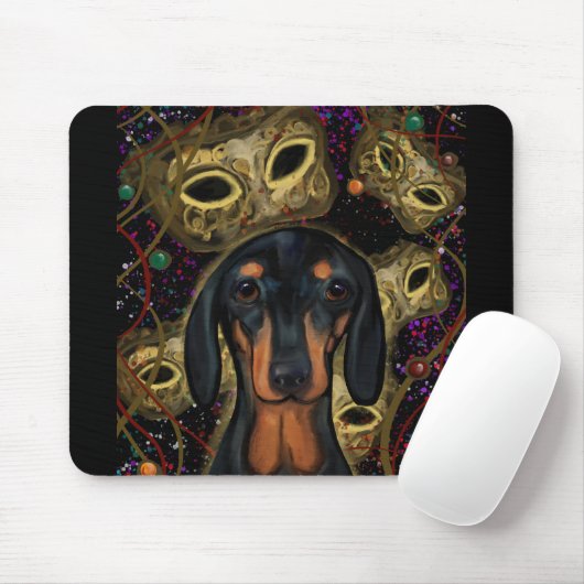 Dackel Mousepad (Mit Mouse)