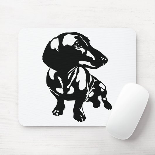 Dackel Mousepad (Mit Mouse)