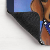 Dackel Mousepad (Ecke)