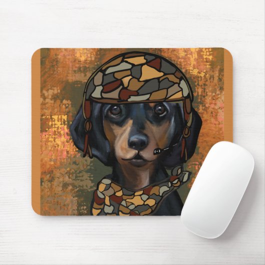 DACKEL MOUSEPAD (Mit Mouse)