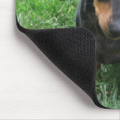 Dackel Mousepad (Ecke)