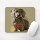 Dackel Mousepad (Mit Mouse)