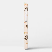 Dackel Muster: Vintages Druckdesign Case-Mate iPhone Hülle (Rückseite / Links)