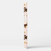 Dackel Muster: Vintages Druckdesign Case-Mate iPhone Hülle (Rückseite / Rechts)