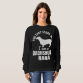 Dackel Nana Dog Crazy Admirer Sweatshirt (Vorne ganz)