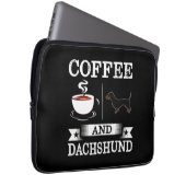 Dackel Niedlich Hund Laptopschutzhülle (Vorne Rechts)