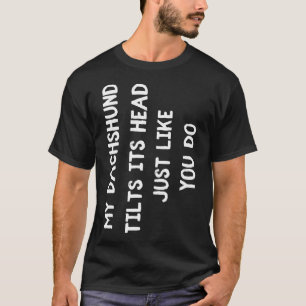 Dackel Niedlich Männer Kinder T-Shirt