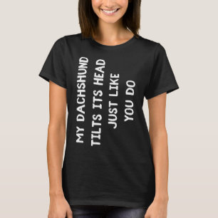 Dackel Niedlich Männer Kinder T-Shirt