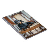 Dackel Niedlich Notizblock (Rechte Seite)