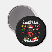 Dackel Niedlich Weihnachten Magnet (Vorderseite/Rückseite)
