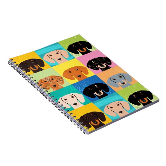 Dackel Notizblock (Rechte Seite)