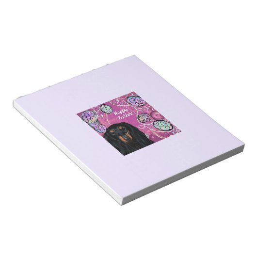 DACKEL NOTIZBLOCK (angewinkelt)