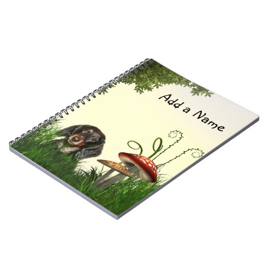 Dackel Notizblock (Linke Seite)