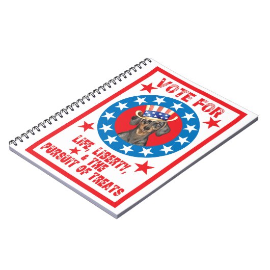 Dackel Notizblock (Linke Seite)