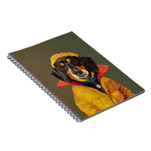 Dackel Notizblock (Rechte Seite)