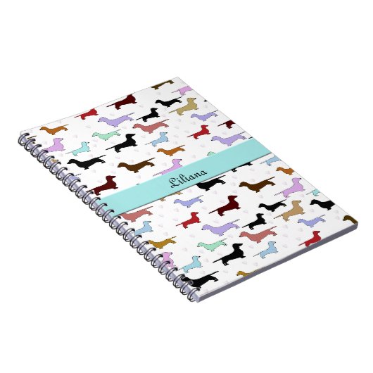 Dackel-Notizbuch Notizblock (Rechte Seite)