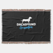 Dackel Opa Decke (Vorderseite)