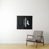 Dackel Opa Wandteppich (Beispiel (Horizontal))