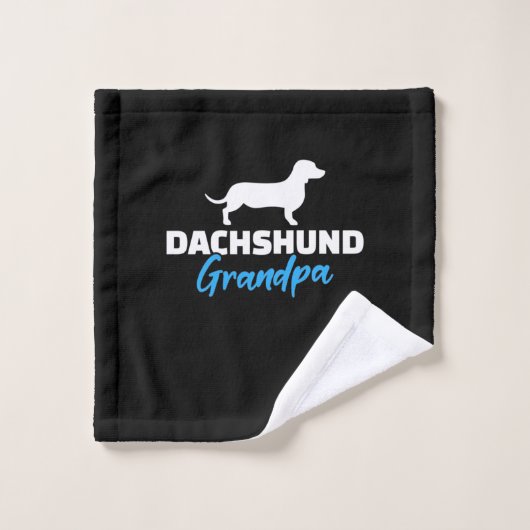 Dackel Opa Waschlappen (Waschlappen)