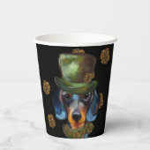 Dackel Pappbecher (Rückseite)