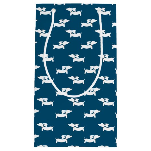 Dackel Party Dackel Dog Geschenktaschen Kleine Geschenktüte (Vorderseite)