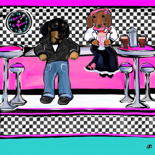 Dackel Party Einladung