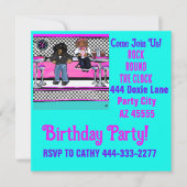 Dackel Party Einladung (Vorderseite)