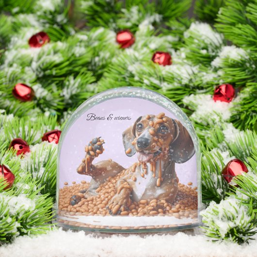 Dackel Party Schneekugeln (Weihnachten)