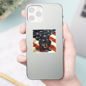 DACKEL PATROL AUFKLEBER (Telefon)