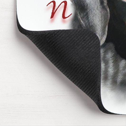 Dackel Paws (glatt) Mousepad (Ecke)