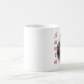 Dackel Paws (glatte Tasse) Kaffeetasse (Mittel)